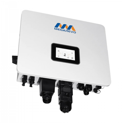 Гибридный однофазный инвертор для солнечных панелей 6kW Megarevo R6KL1DA-G2S 2 MPPT WiFi